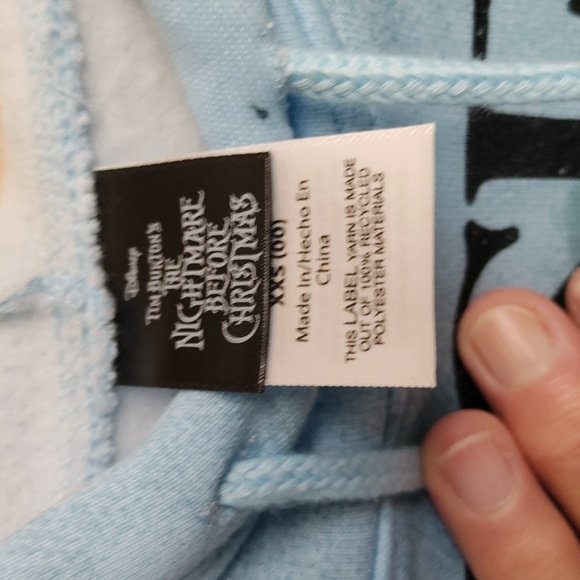 💀 Disney Nightmare Before Christmas Women's Graphic Hoodie - Picture 8 of 10